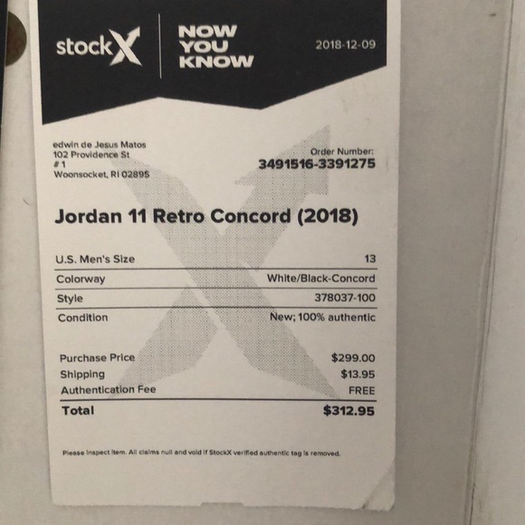 Jordan retro 11 “concord” - Picture 4 of 6